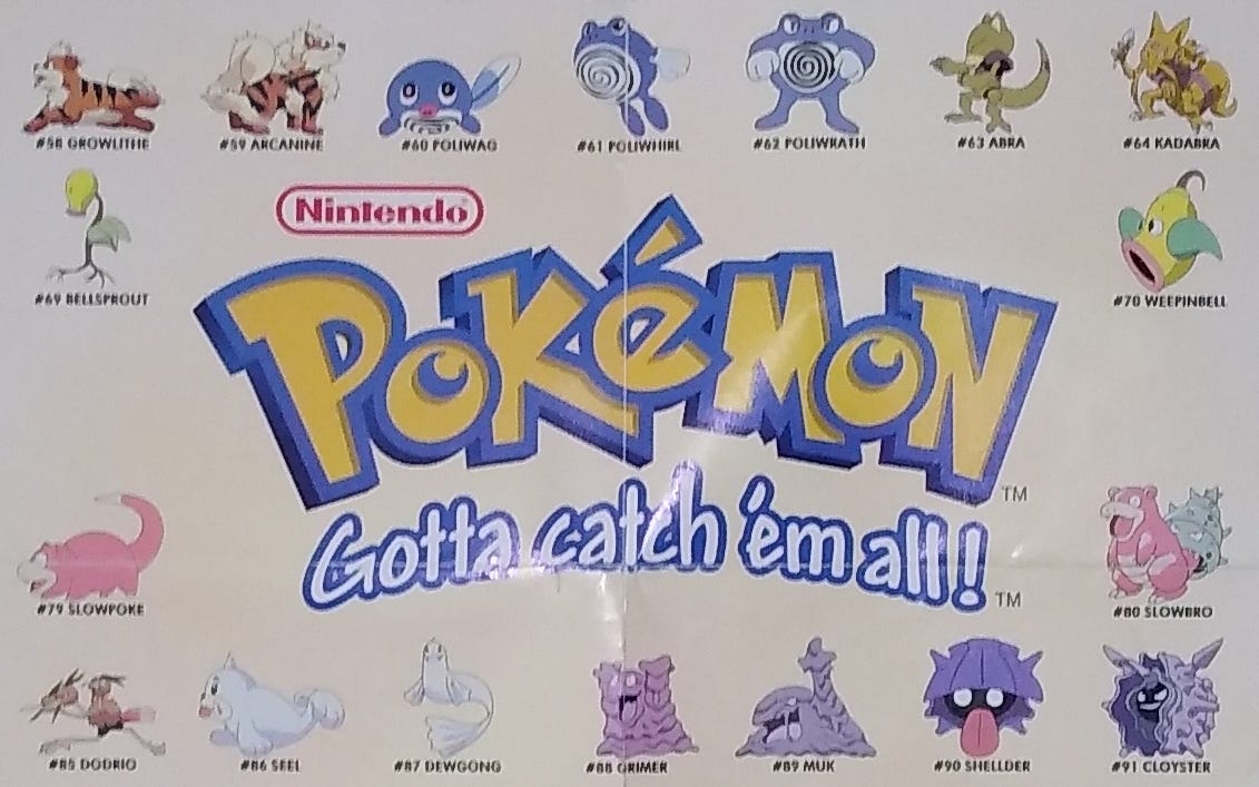Pokémon Gotta catch 'em all! Poster