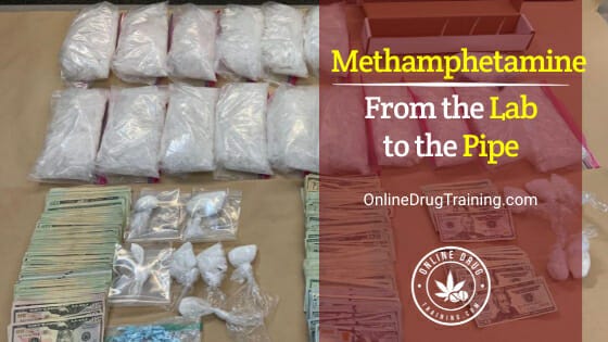 Methamphetamine: From the pipe to the lab