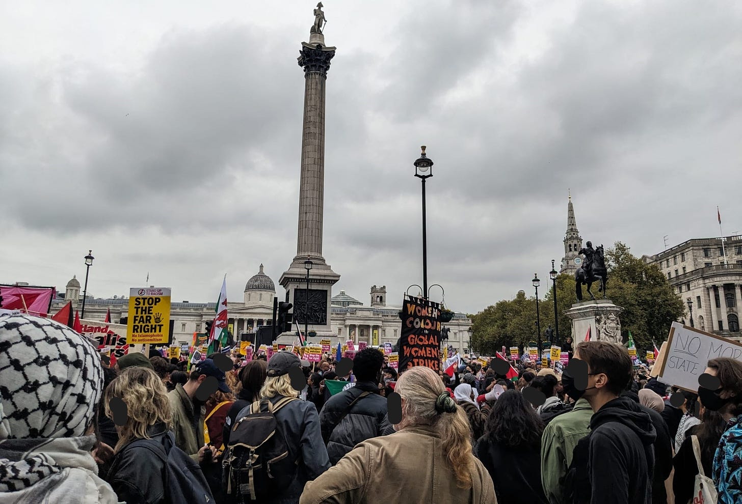 26/10/2024: United Families and Friends Campaign, Trafalgar Square, London