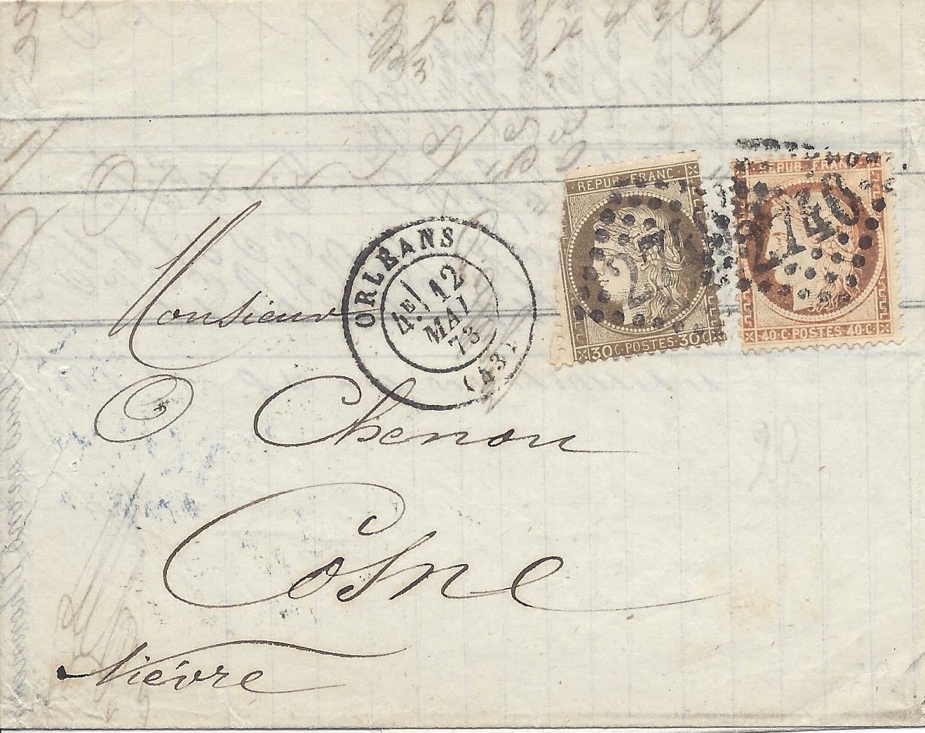 1873 third rate level letter