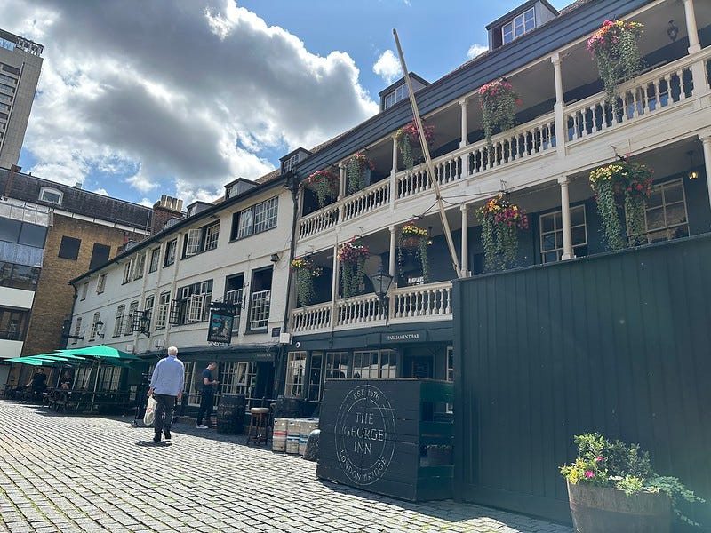 The George Inn, in Southwark