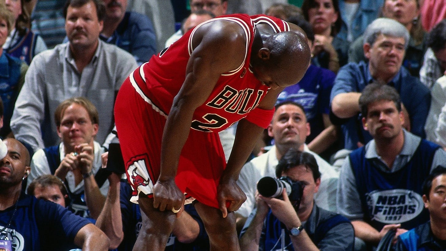 Top NBA Finals moments: Michael Jordan's flu game in 1997 Finals | NBA.com