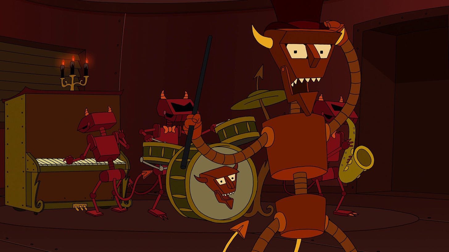 Futurama Character of the Day on Twitter: "Today's #Futurama Character of  the Day is The Robot Devil! https://t.co/YK0IQLTKSB" / Twitter