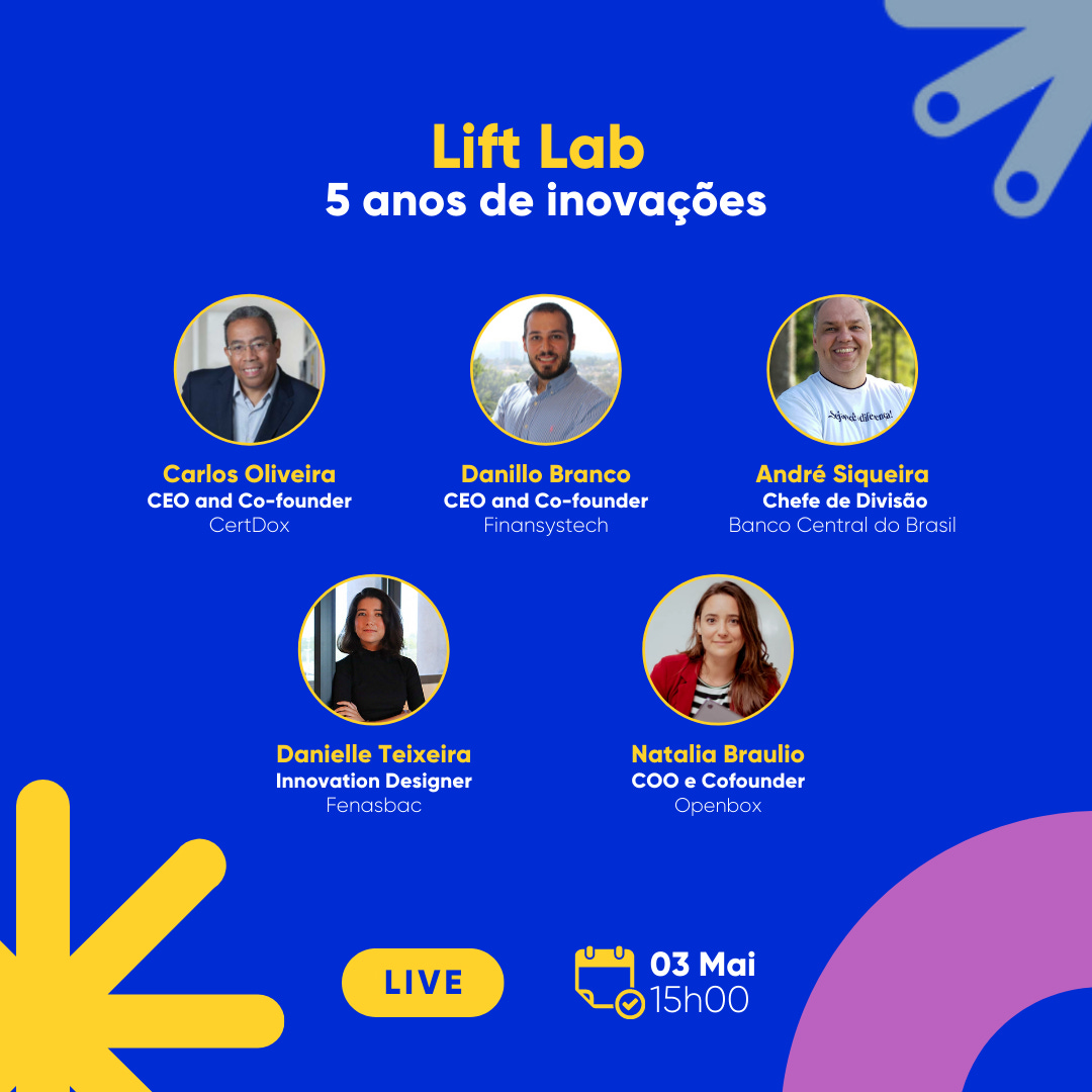 Lift Lab: 5 anos de inovações