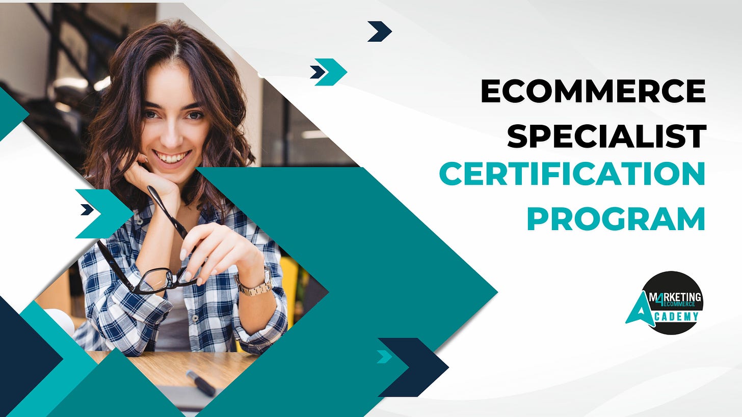 Ecommerce Specialist - Certificación