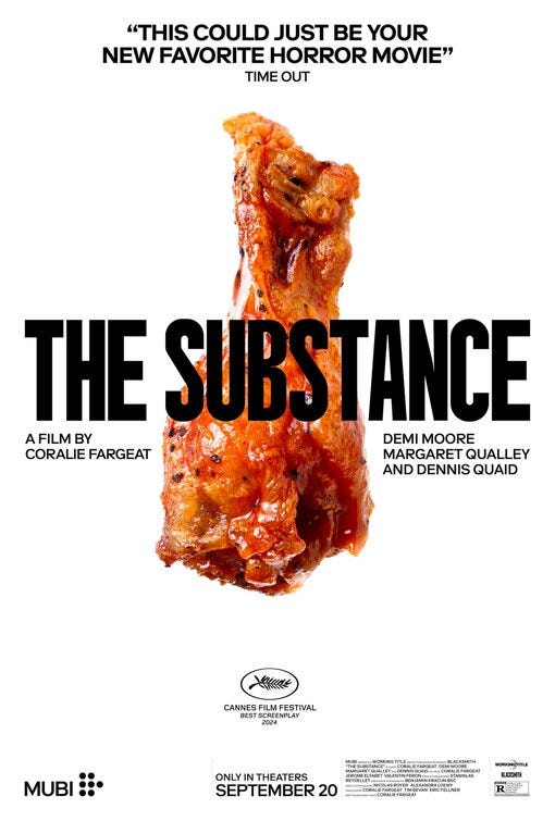 THE SUBSTANCE - Movieguide | Movie Reviews for Families | THE SUBSTANCE -  Movieguide | Movie Reviews for Families