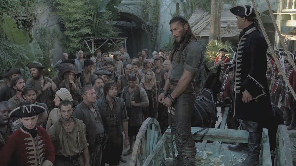 'Black Sails' Zach McGowan talks about a Pirate's Last Words 2016 images