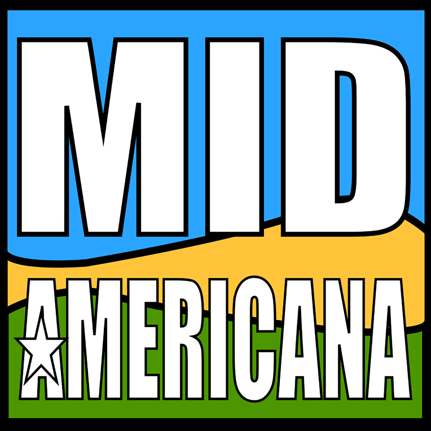 Mid-Americana podcast logo