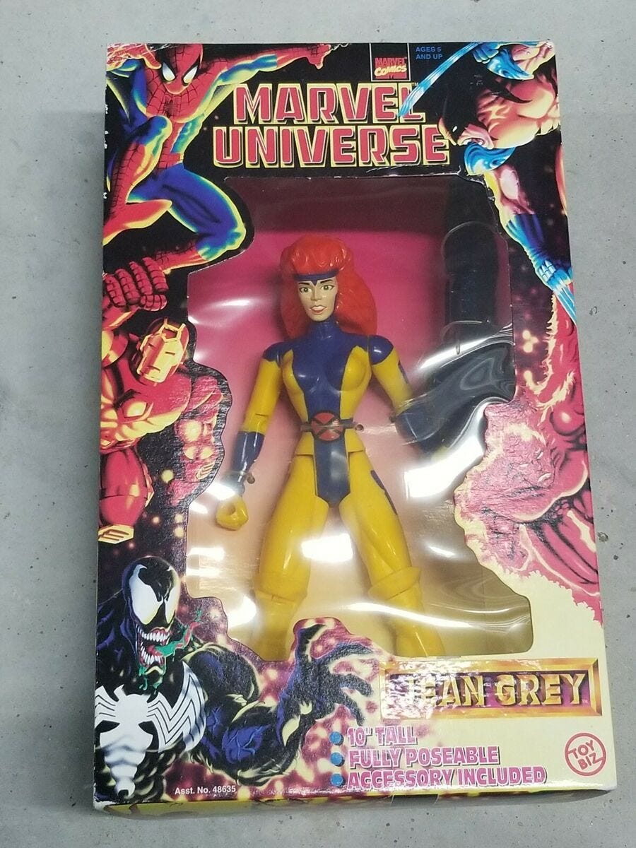 Jean Grey 10" Marvel Universe 1997 MARVEL COMICS Toy Biz MIB