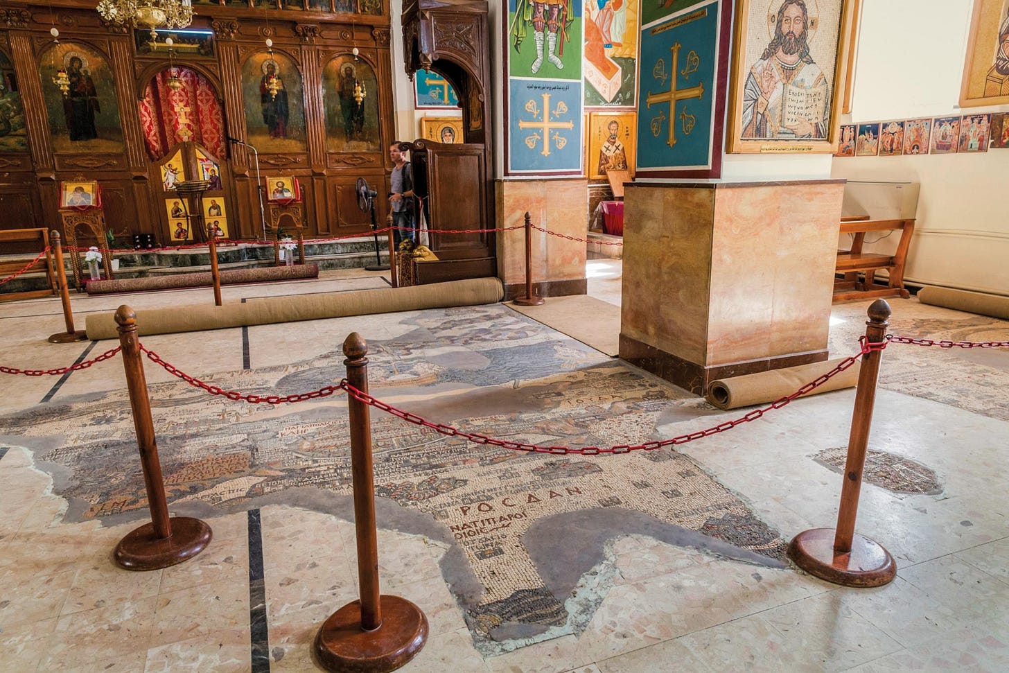 The Madaba mosaic is the oldest map of the Holy Land