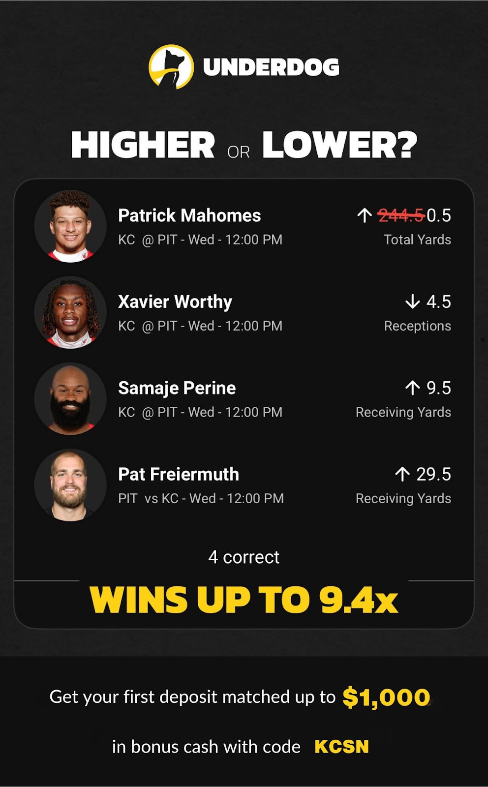 Ben's picks this week