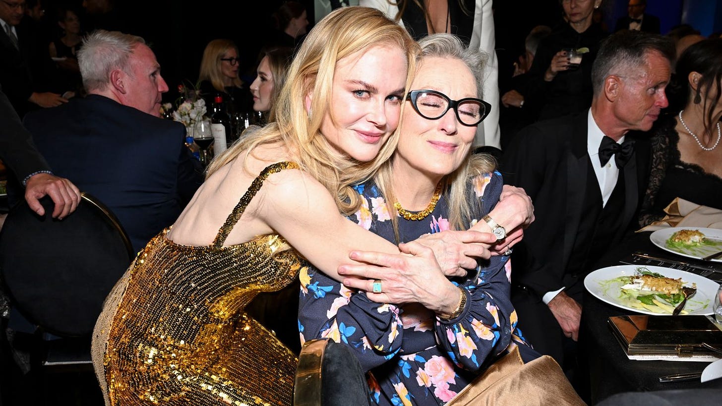 Meryl Streep jokes that Nicole Kidman is so good at acting it's  'traumatizing' | CNN