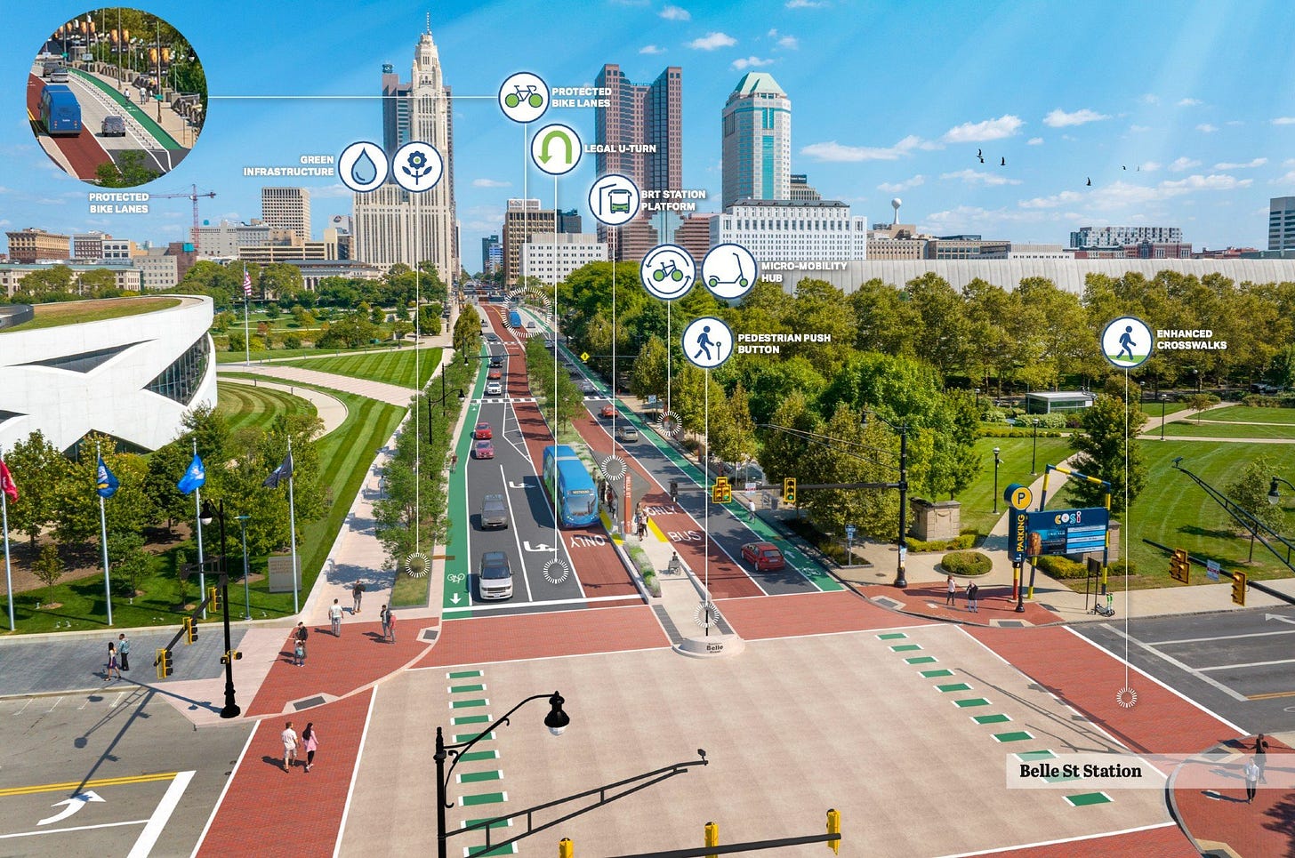 COTA Lands $42 Million Federal Grant for First Transit Corridor - Columbus Underground COTA Lands $42 Million Federal Grant for First Transit Corridor - Columbus Underground