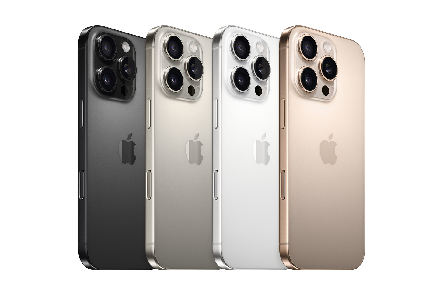 Apple iPhone 16 Pro colors