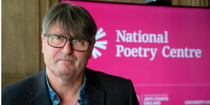 Simon Armitage, poet laureate and professor of poetry at the University of Leeds