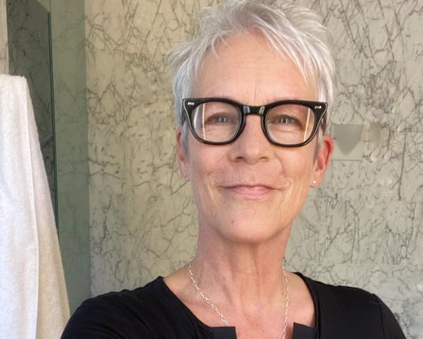 Jamie Lee Curtis from her Facebook page