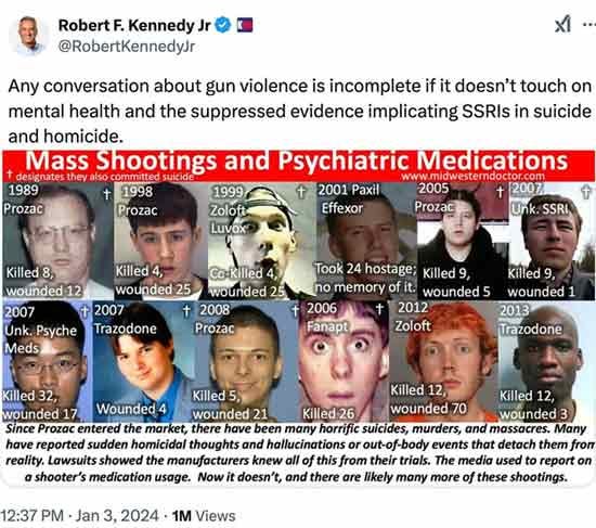 robert kennedy jr ssri post