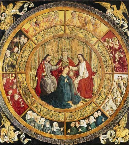 Coronation of Mary by the Holy Trinity - französisch ...