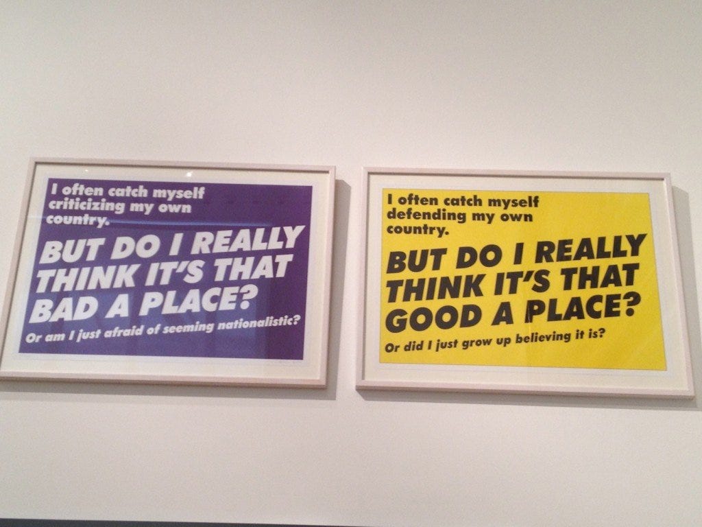 Thought provoking stuff at the National Gallery of Denmark