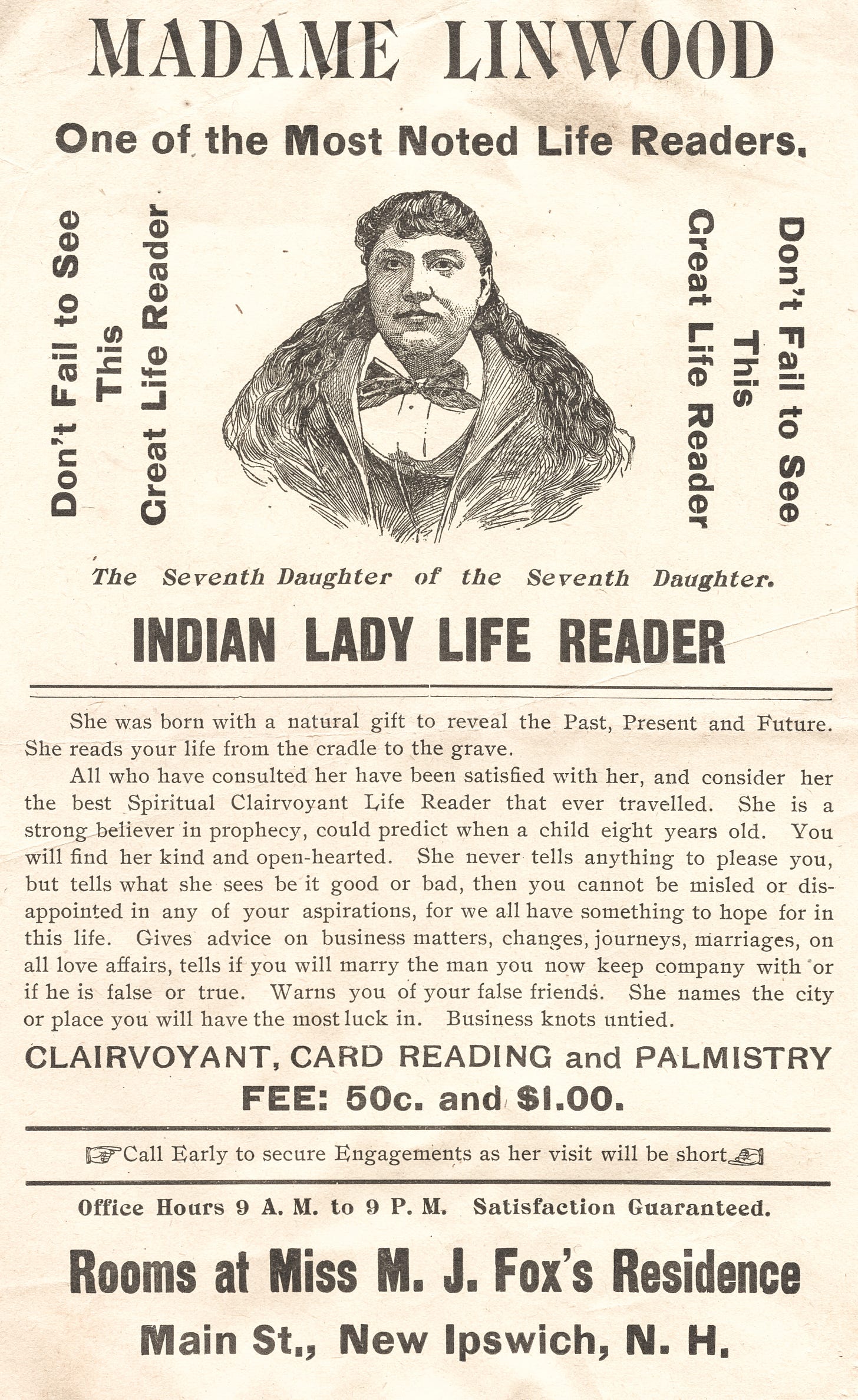 Poster for Madame Linwood