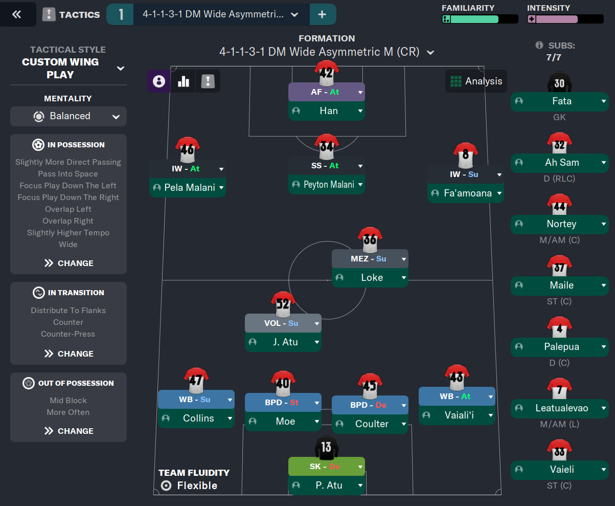 Football Manager 2023 Tactic