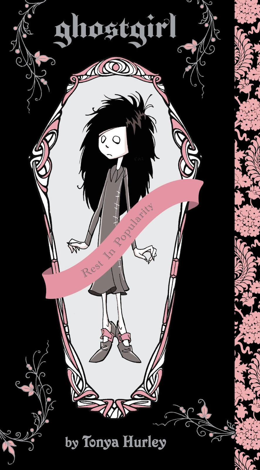 A cartoon of a child with long black hair

Description automatically generated
