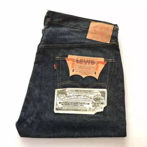  Levi's 501XX Special Vintage Dead Stock 50's Gala Big E Equal V Hidden Rivets