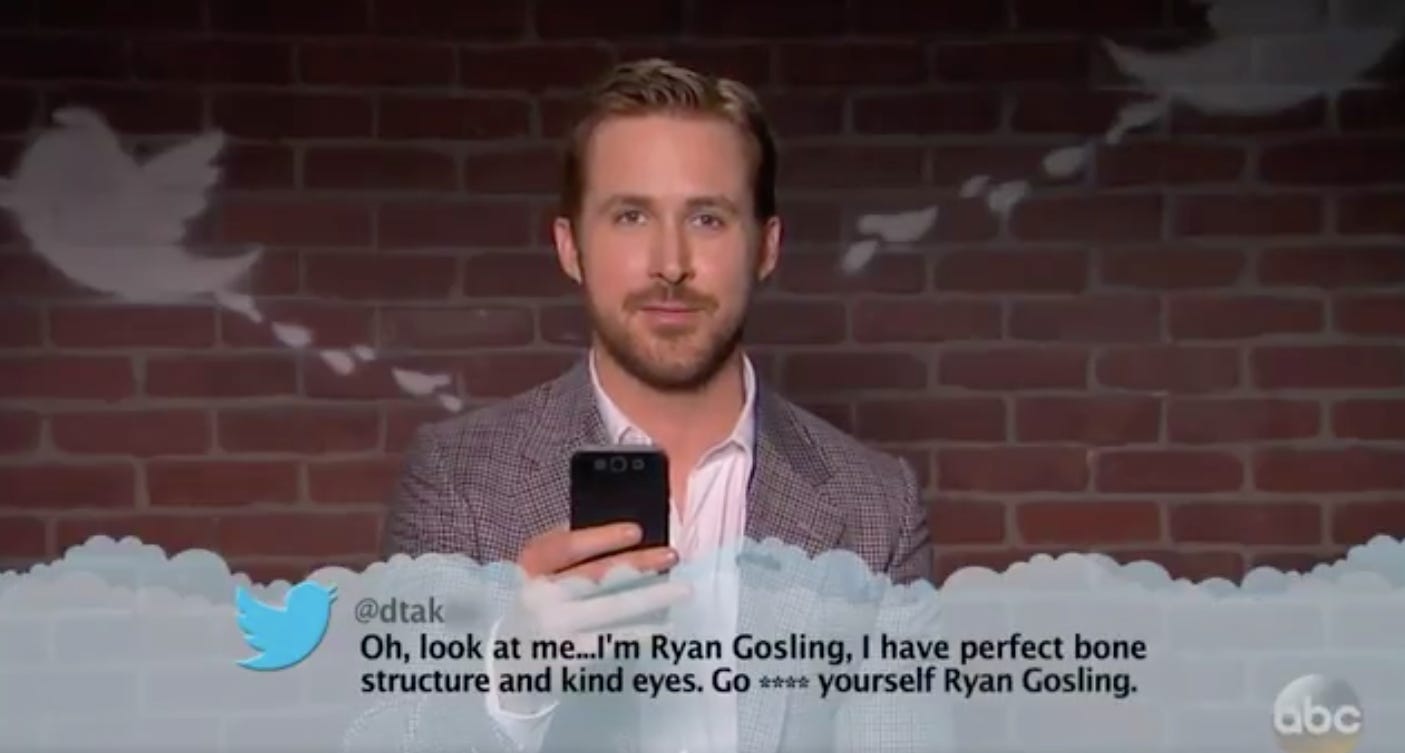 Celebrities Read Mean Tweets About Themselves in Honor of the Oscars