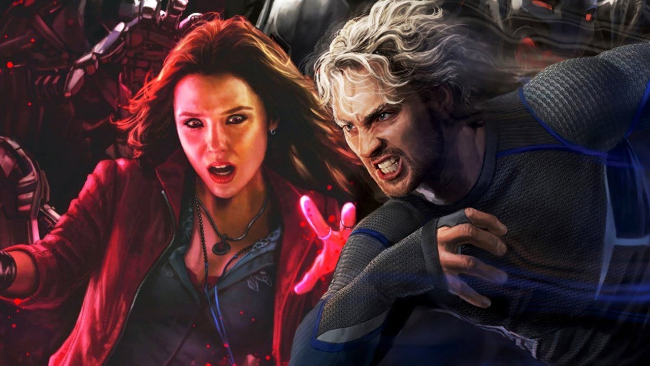 Separation anxiety for Quicksilver and Scarlet Witch 2016 images