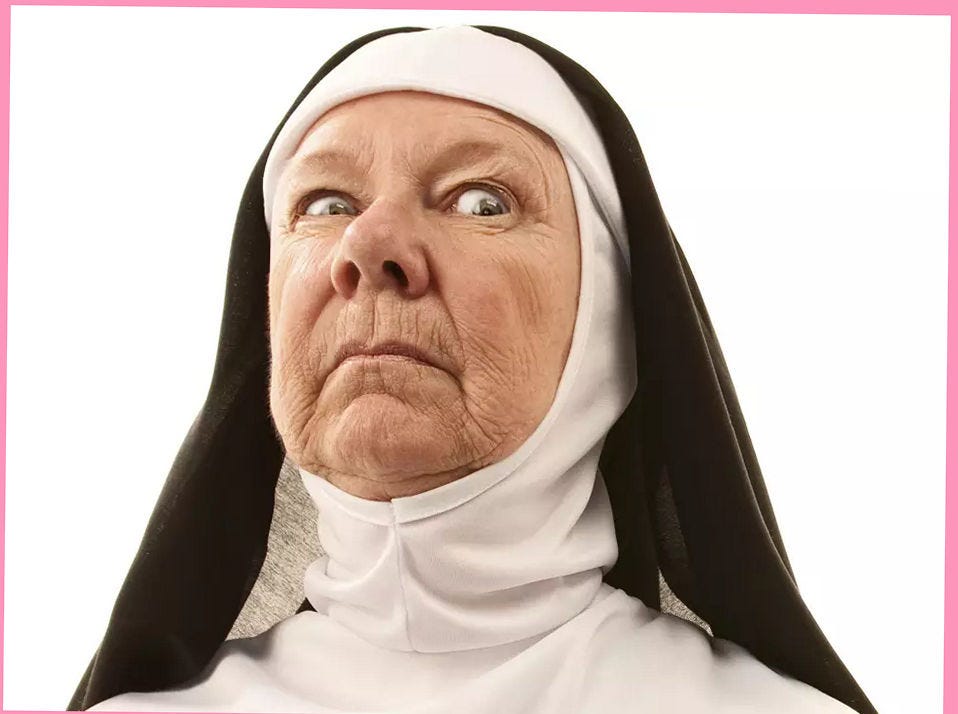 ANGRY NUN Blank Template - Imgflip