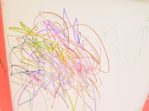 children 's drawing abstract lines preschool age, colors children 's drawing abstract lines preschool age, colors kid scribbles stock pictures, royalty-free photos & images