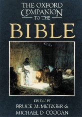 Oxford Companion to the Bible - Oxford Reference