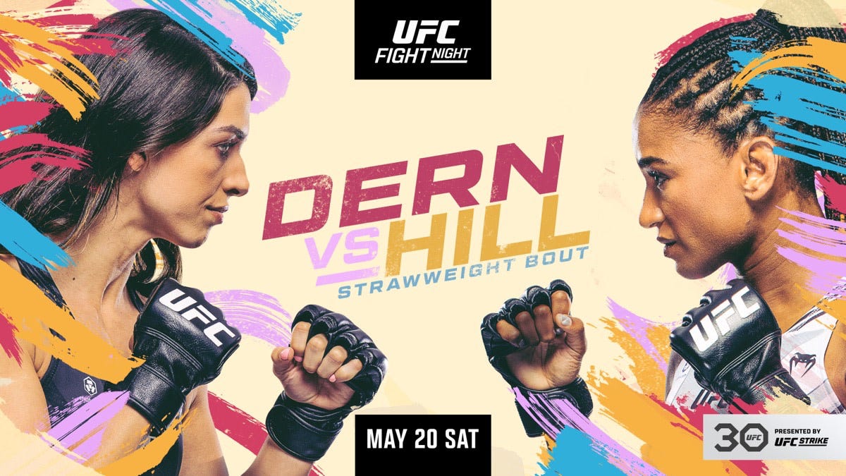 UFC Fight Night 223: Mackenzie Dern vs. Angela Hill Fight Card, How to  Watch - MMA News | UFC News, Results & Interviews