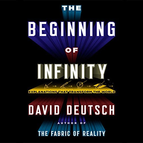 The Beginning of Infinity Audiobook By David Deutsch cover art