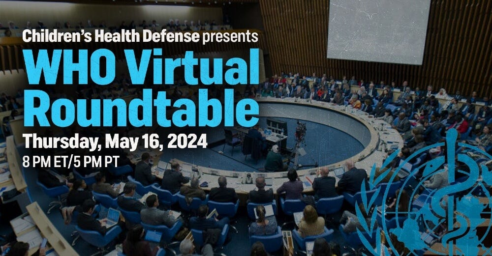 CHD presents WHO Virtual Roundtable
