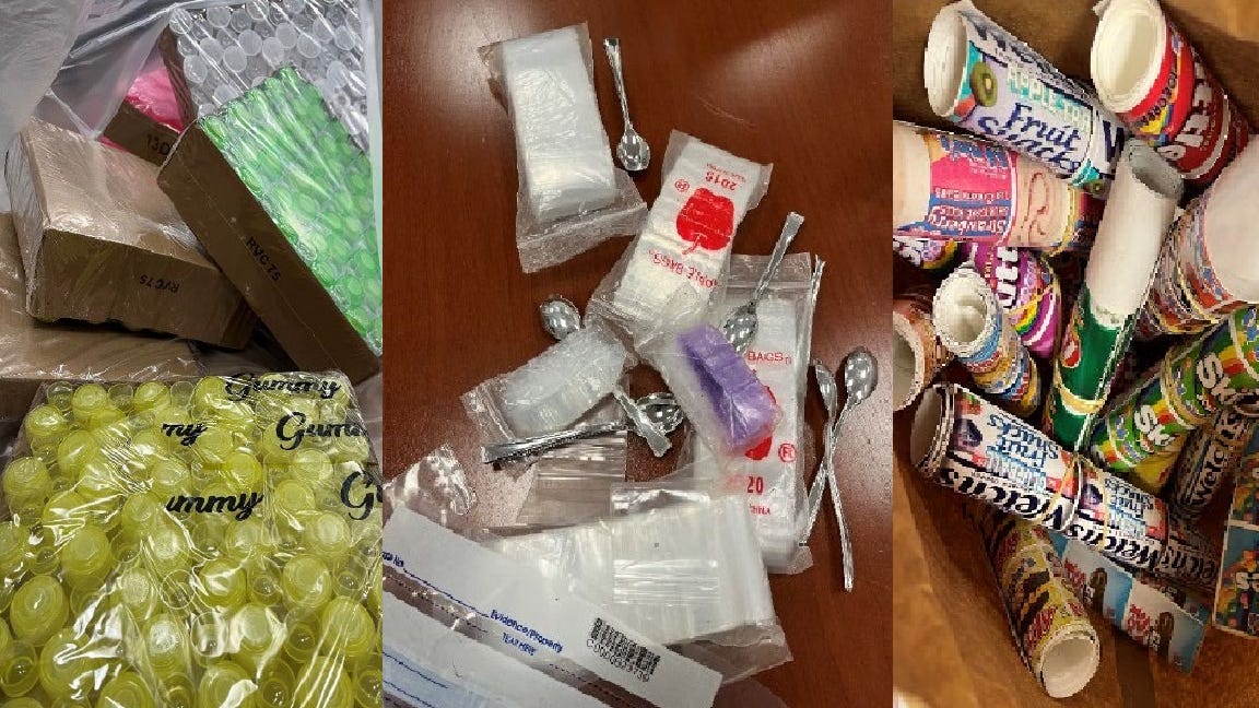 items seized from 3267