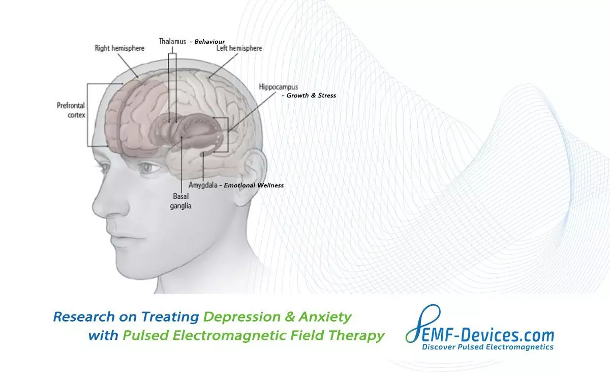 PEMF therapy for depression anxiety mental health