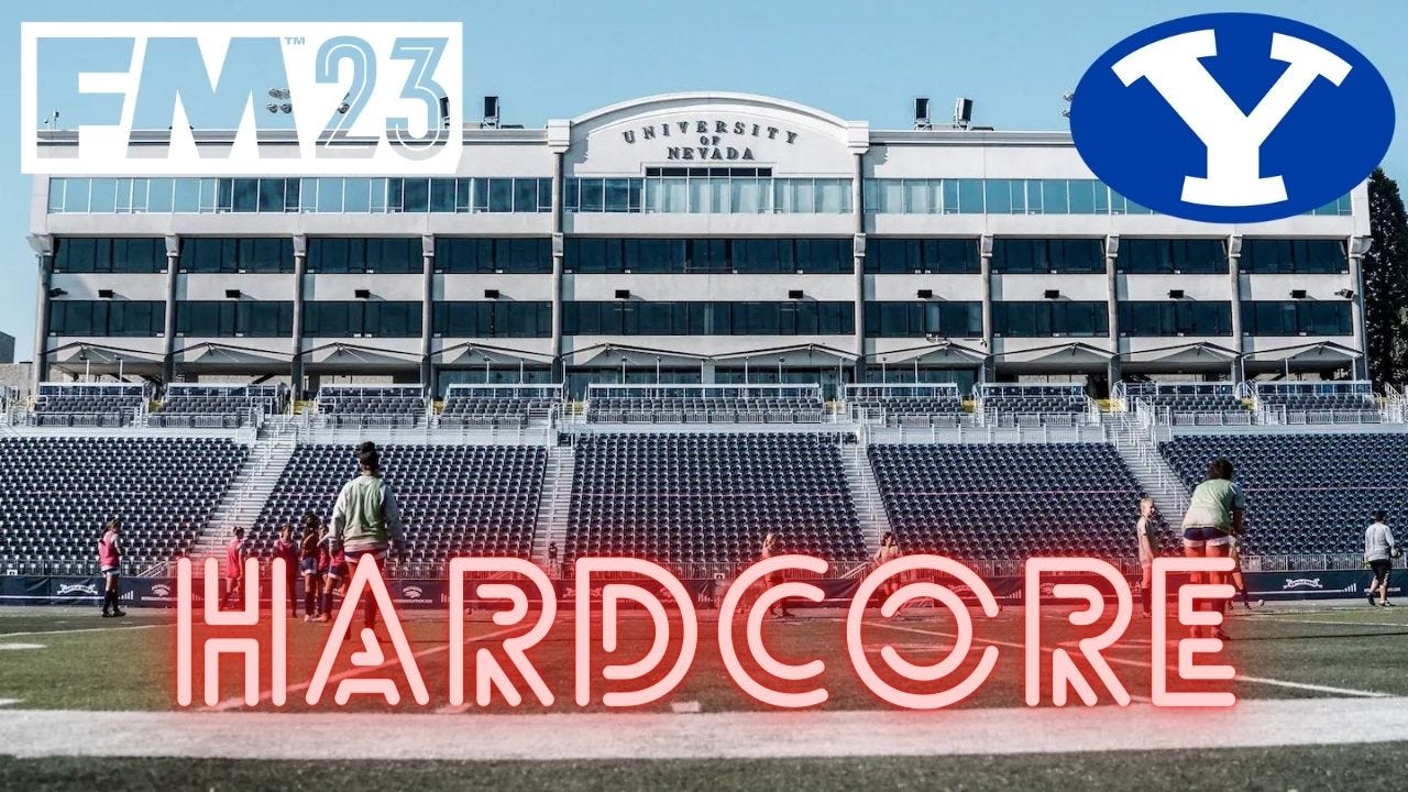 Football Manager 2023 BYU Hardcore