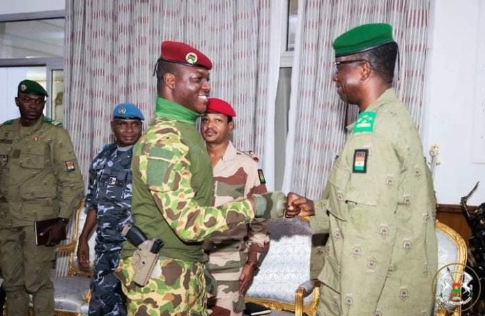 Burkina Faso And Niger Military Leaders Hold Meeting In Ouagadougou Aug
