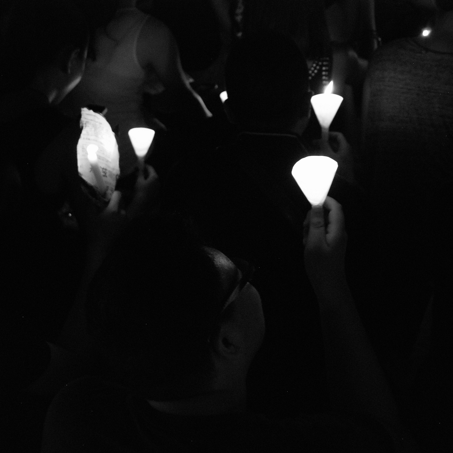 Candlelight vigil in Hong Kong, in 2014, to commemorate the 25th anniversary of the Tiananmen Square crackdown. Candlelight vigil in Hong Kong, in 2014, to commemorate the 25th anniversary of the Tiananmen Square crackdown.