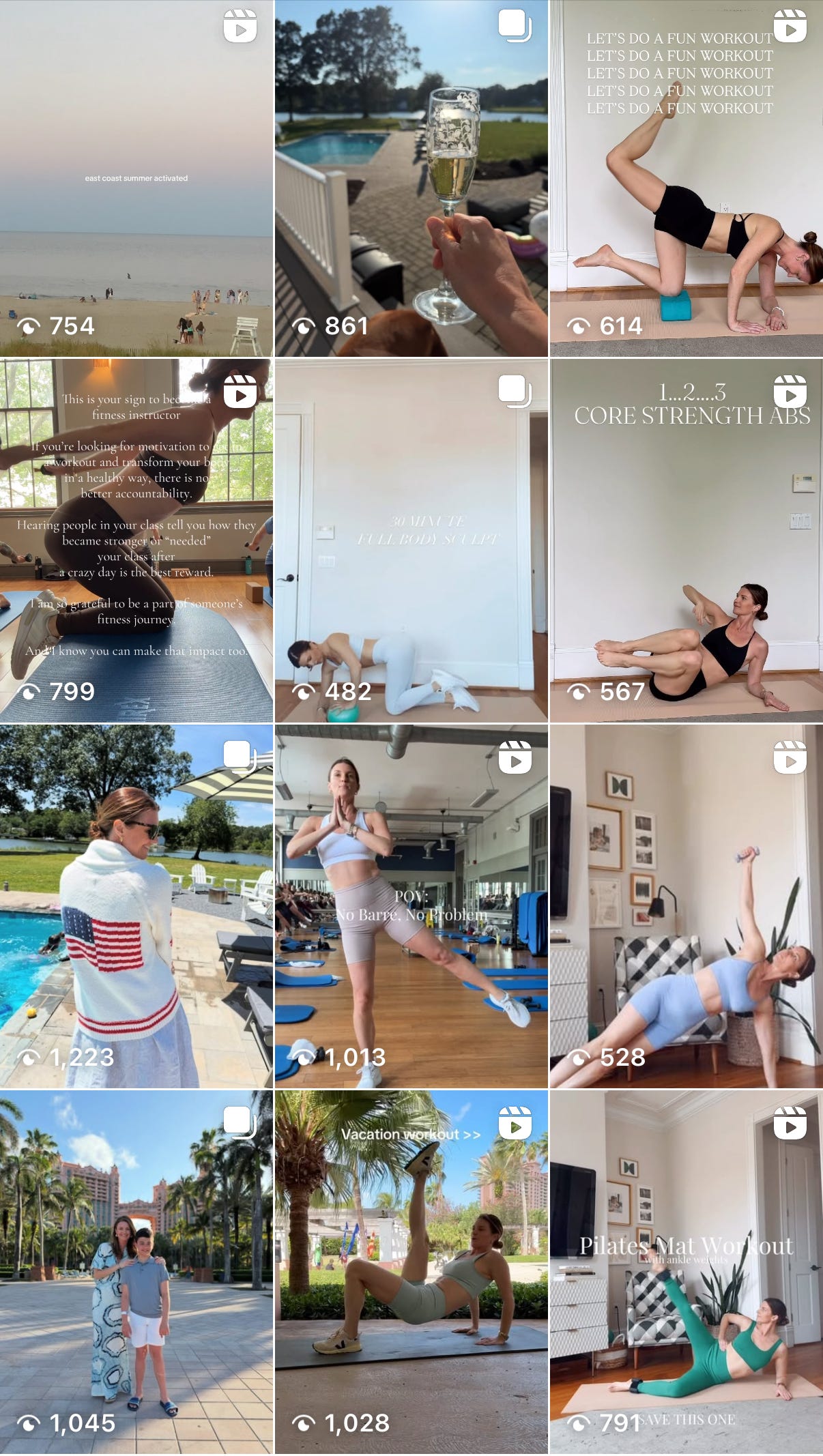 social media aesthetics content creators over 40 women