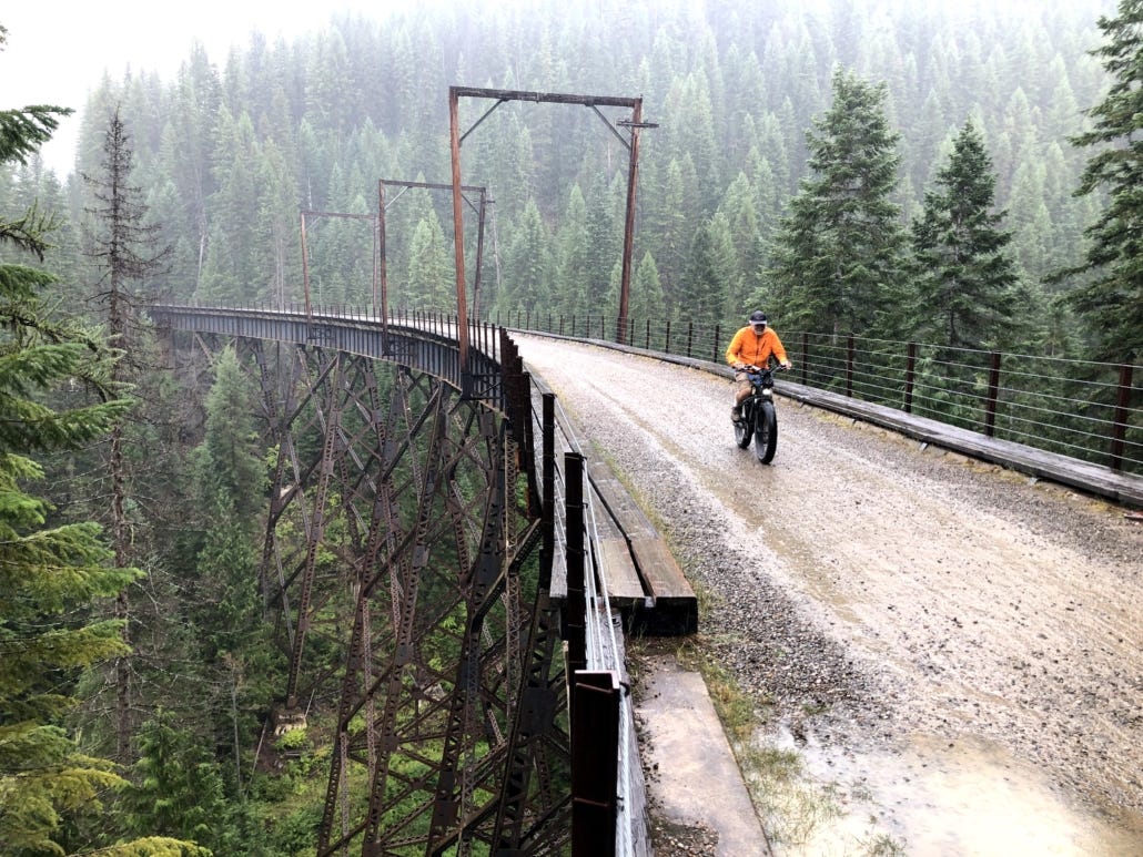 trail of the hiawatha ebike