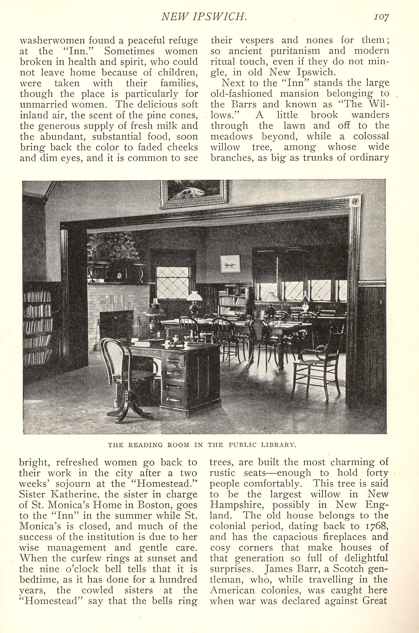 New England Magazine, March 1900, page 107