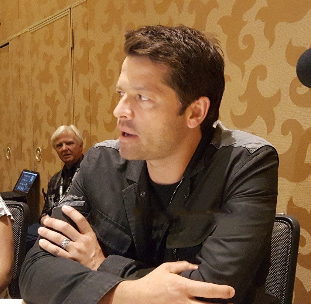 supernatural misha collins movie tv tech geeks inteview comic con 2018