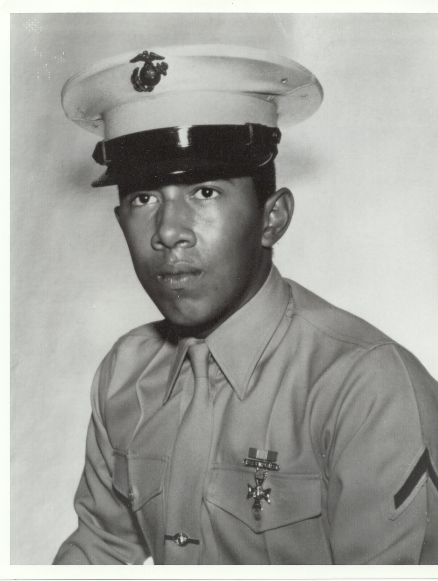 Headshot of Miguel Keith, in uniform