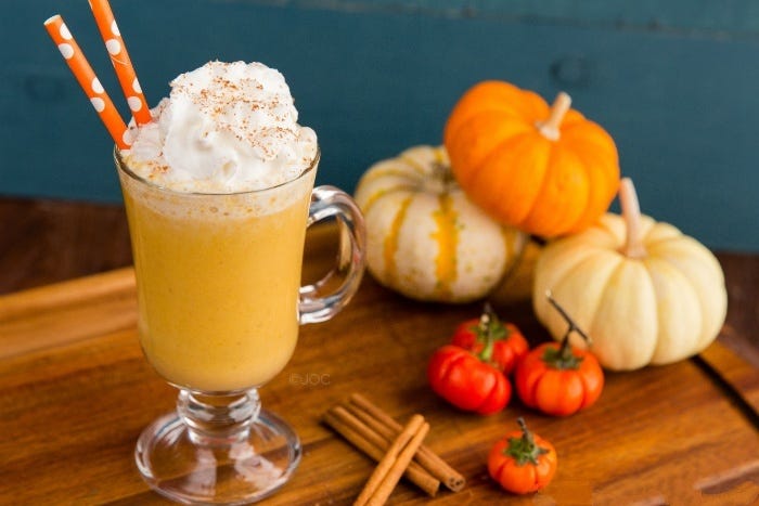 halloween pumpkin smoothie whole food healthy