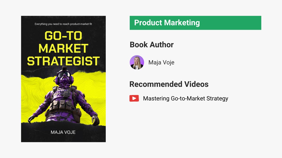 Go-To-Market Strategist by Maja Voje