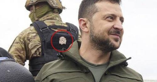Vlodymyr Zelensky Quietly Deletes Photo of His Bodyguard Wearing Nazi Patch