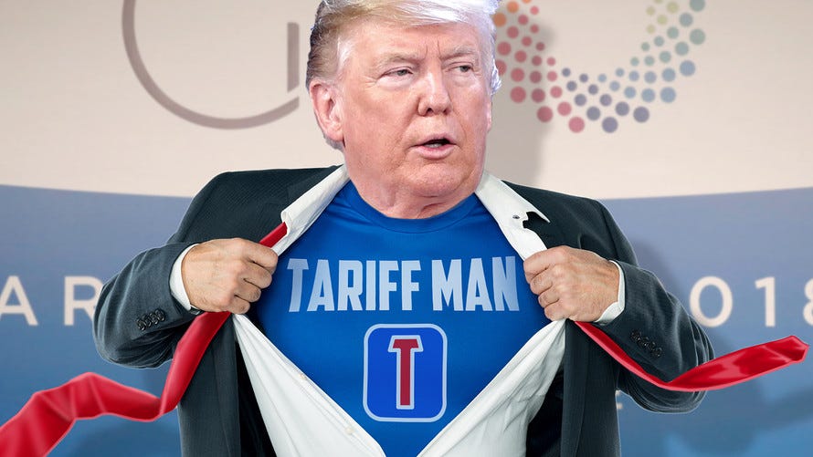 Trump says he's 'Tariff Man,' and Twitter decides it's a superhero name -  MarketWatch