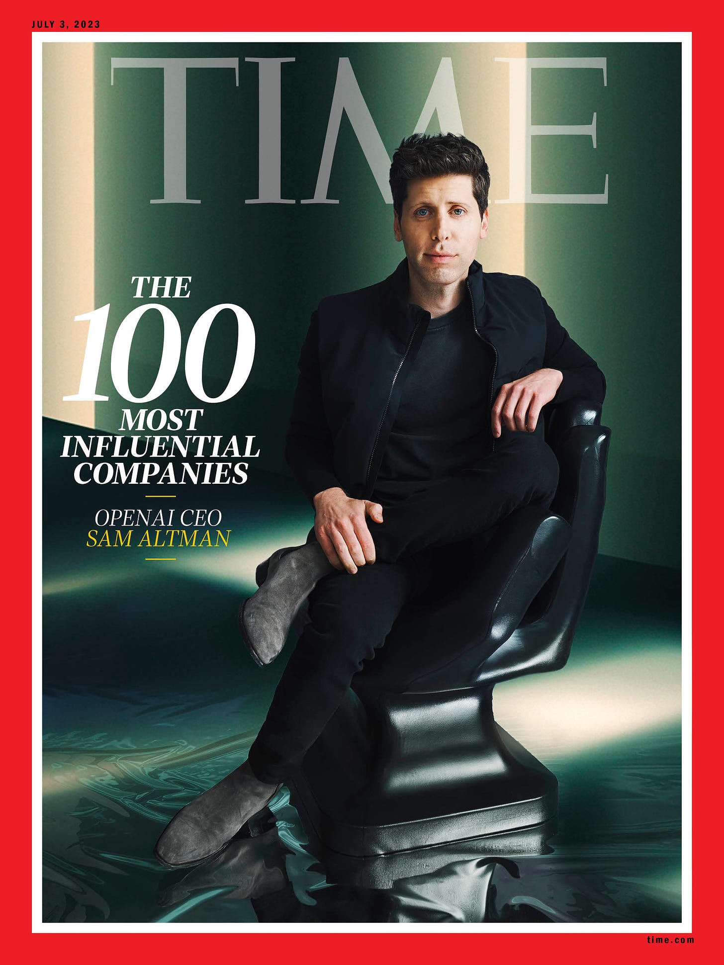 Sam Altman Talks OpenAI: TIME100 Most Influential Companies
